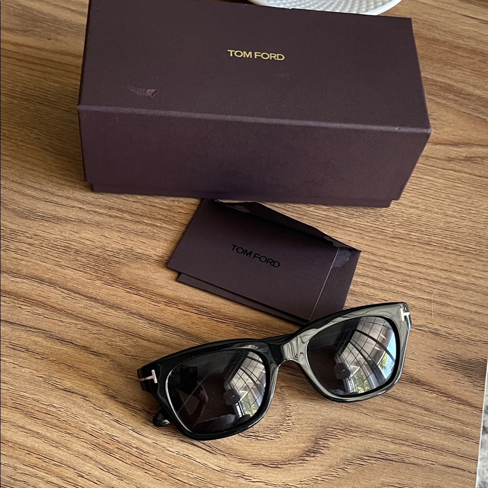 Tom Ford Dark Frame Sunglasses